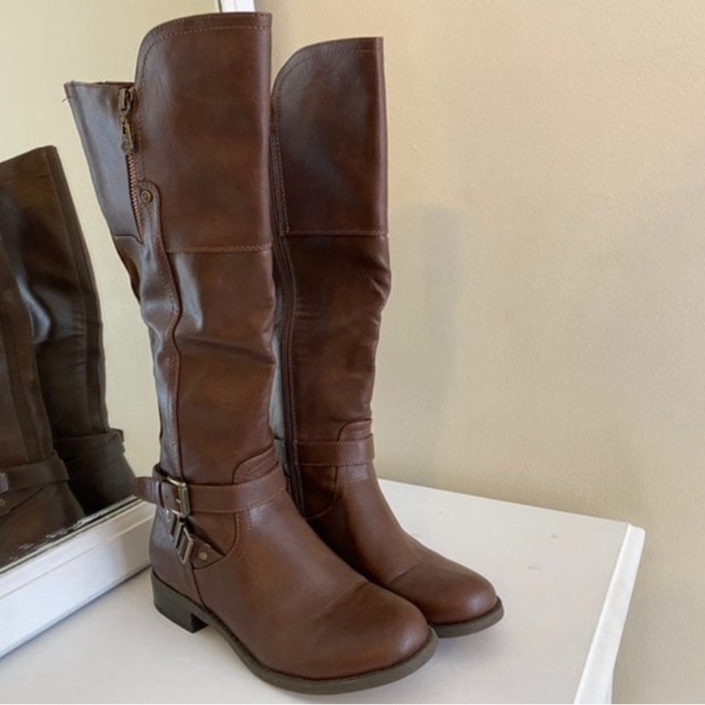 Guess Women’s Riding Boots – Brown – Size 8